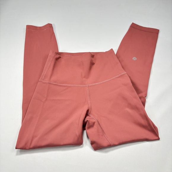 Pale pink lulu leggings Size 2 - Picture 2 of 8